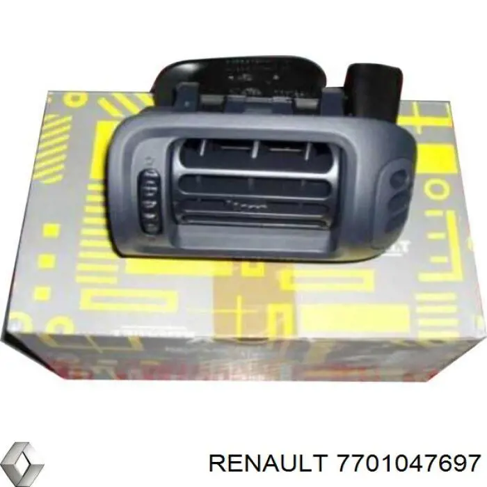 Решітка повітроводу права Renault (RVI) 7701047697 ціна, від 33.17 USD