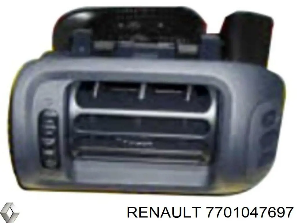 Решітка повітроводу права Renault (RVI) 7701047697 ціна, від 38.17 USD