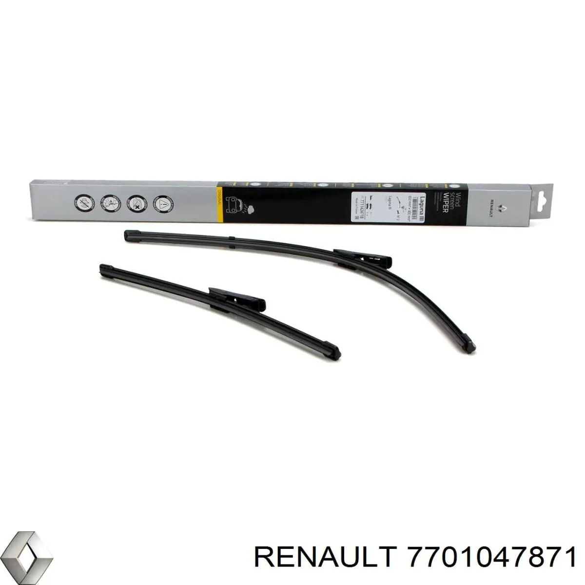 Щітка склоочисника заднього скла Renault (RVI) 7701047871 ціна, від 6.99 USD