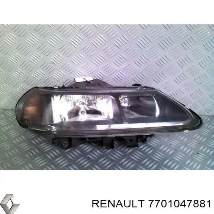 Фара правая Renault (RVI) 7701047881 ціна, від 63.39 USD