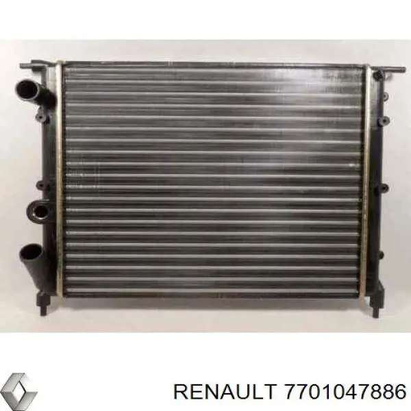 7701047886 Renault (RVI) радіатор охолодження двигуна