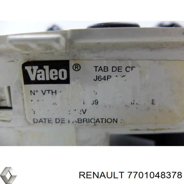Регулятор вентилятора обігрівача Renault (RVI) 7701048378 ціна, від 19.00 USD
