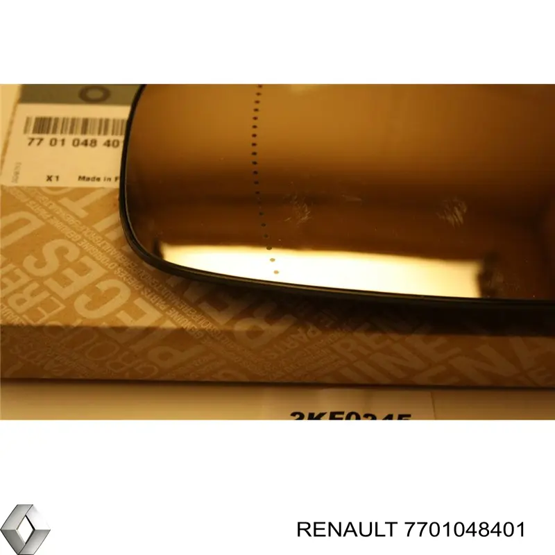 Купити 7701048401 Renault (RVI) Дзеркальний елемент дзеркала заднього виду