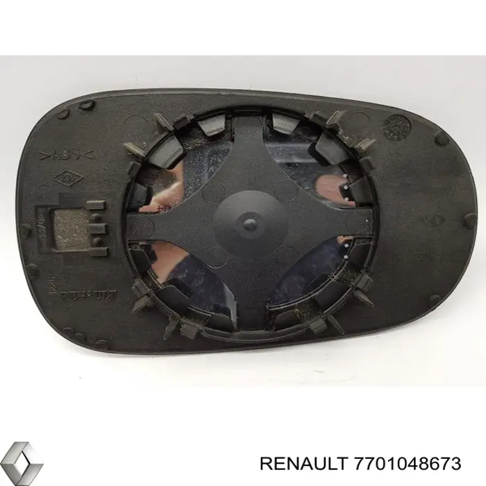 7701048673 Renault (RVI) дзеркальний елемент дзеркала заднього виду, лівого