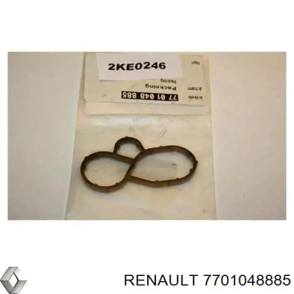 Купити 7701048885 Renault (RVI) Прокладка адаптера маслянного фільтра
