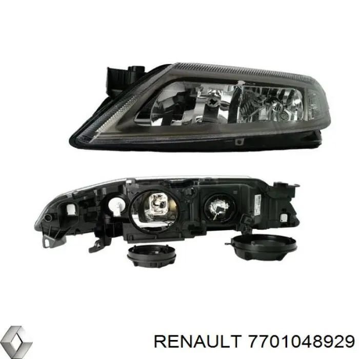 Купити 7701048929 Renault (RVI) Основна фара в зборі ліва