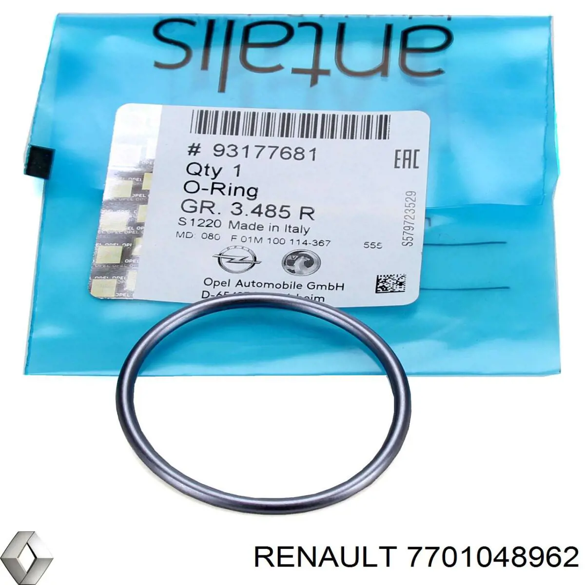 Купити 7701048962 Renault (RVI) Прокладка паливного насосу ПНВТ