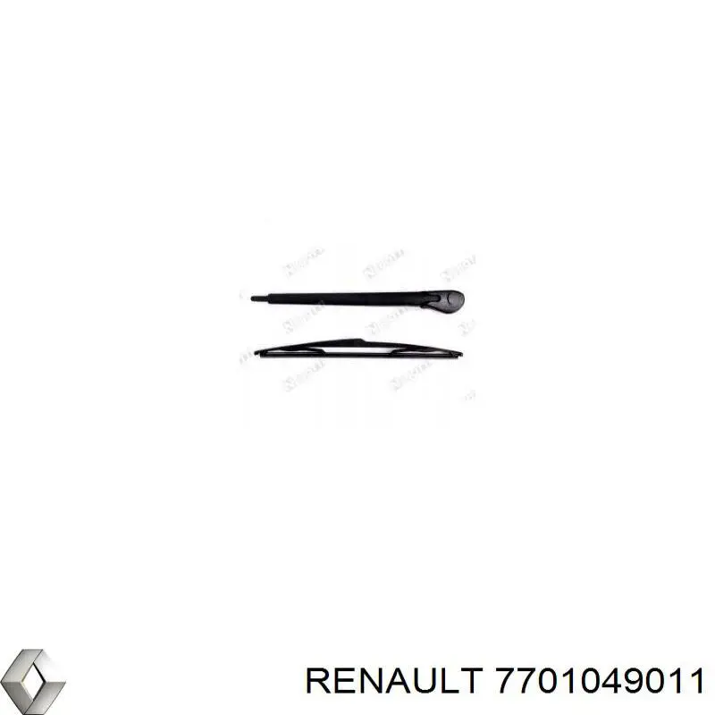 Важіль-поводок склоочисника заднього скла Renault (RVI) 7701049011 ціна, від 10.78 USD