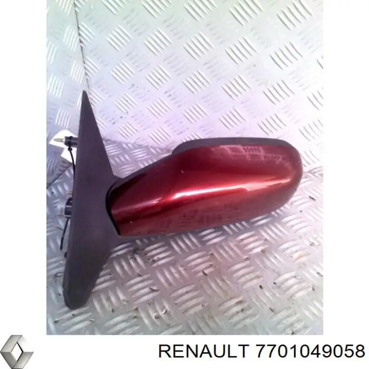 Ліве бічне дзеркало Renault (RVI) 7701049058 ціна, від 93.48 USD