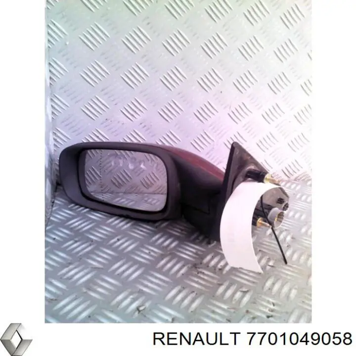7701049058 Renault (RVI) дзеркало заднього виду, ліве