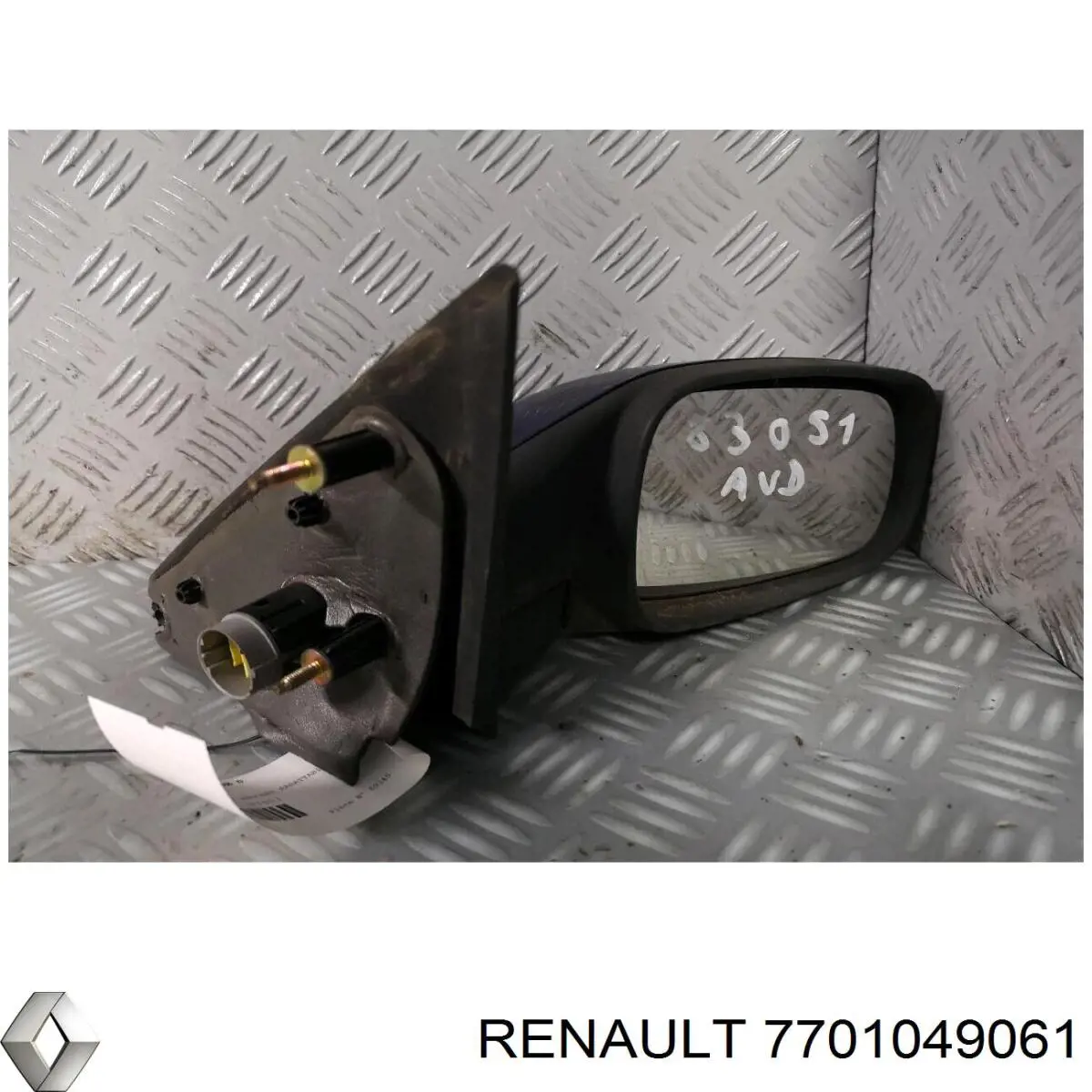 Праве бічне дзеркало Renault (RVI) 7701049061 ціна, від 15.22 USD