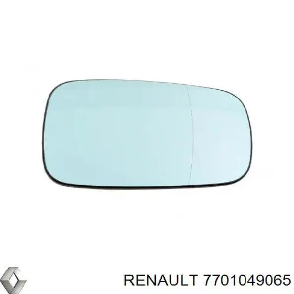 Купити 7701049065 Renault (RVI) Дзеркальний елемент дзеркала заднього виду