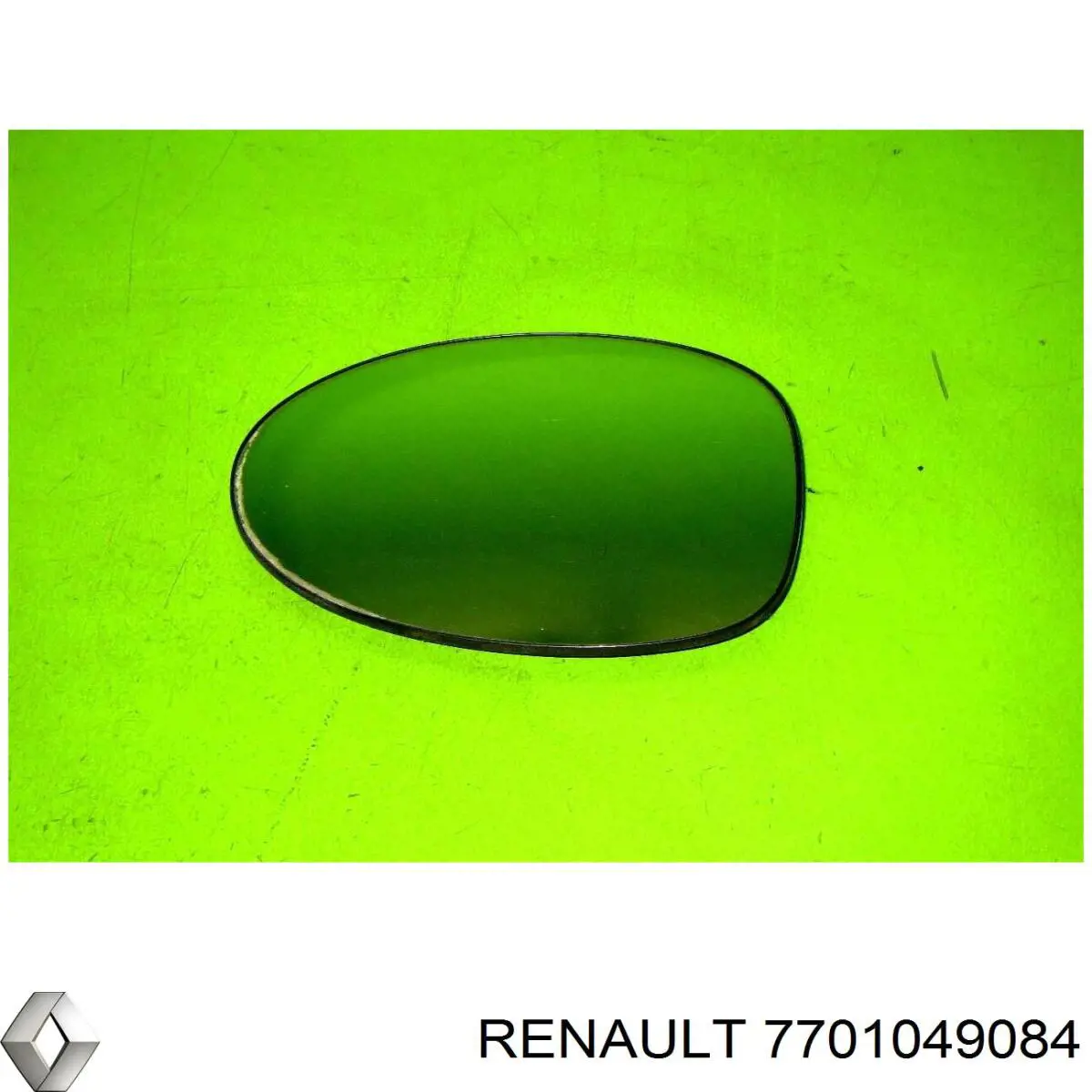 Дзеркальний елемент дзеркала заднього виду, правого Renault Twingo 1 (C06) (Рено Твінго)