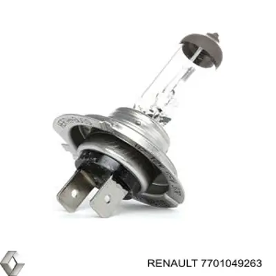 7701049263 Renault (RVI) лампочка противотуманной фари