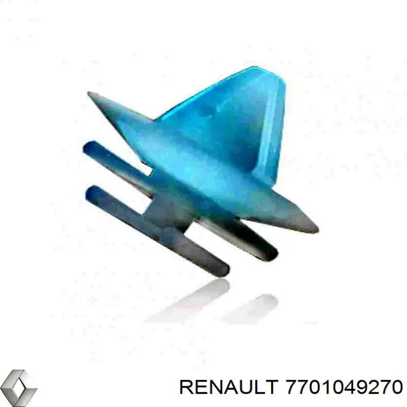 Кліпса (пістон) кріплення молдинга двері Renault (RVI) 7701049270 ціна, від 0.38 USD