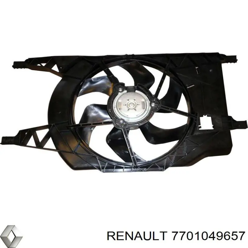 7701049657 Renault (RVI) дифузор (кожух радіатора охолодження)