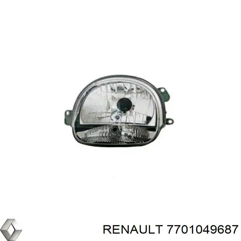 Фара права 7701049687 Renault (RVI)