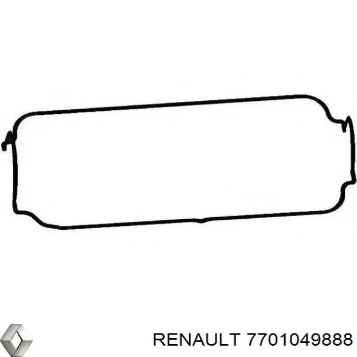 Прокладка клапанної кришки двигуна Renault (RVI) 7701049888 ціна, від 11.40 USD
