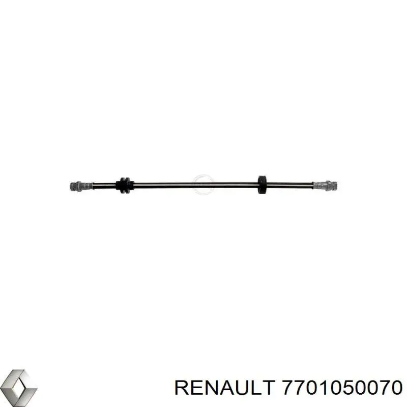 7701050070 Renault (RVI) Гнучка гальмівна трубка передня