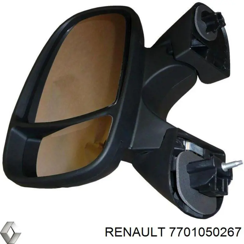 7701050267 Renault (RVI) дзеркальний елемент дзеркала заднього виду, лівого