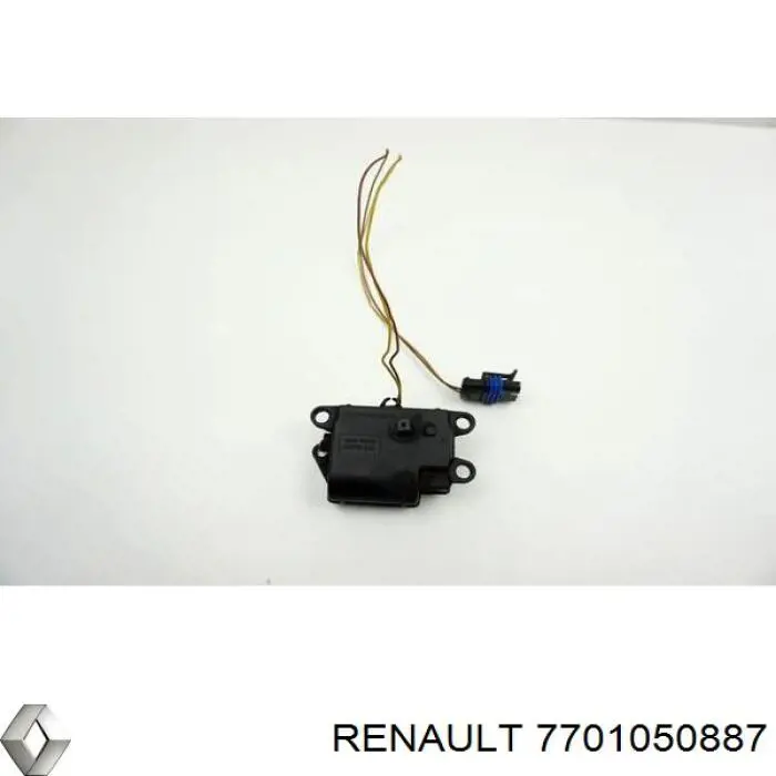 Двигун заслінки печі на Renault Clio (LU)
