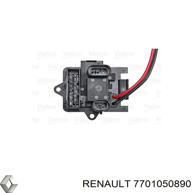 Резистор (опір) пічки, обігрівача салону 7701050890 Renault (RVI)