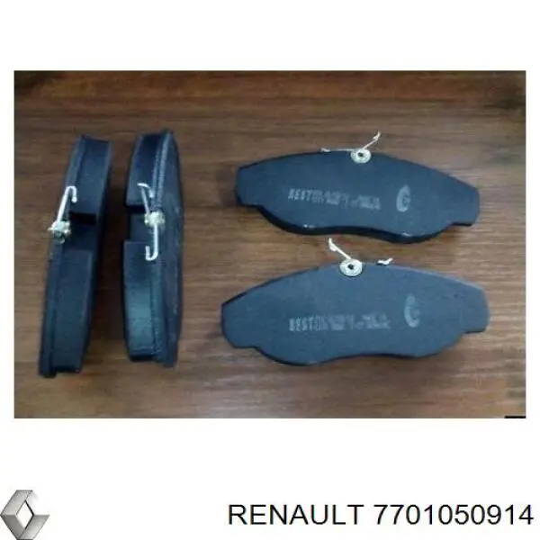 Купити 7701050914 Renault (RVI) Колодки гальмівні передні, дискові