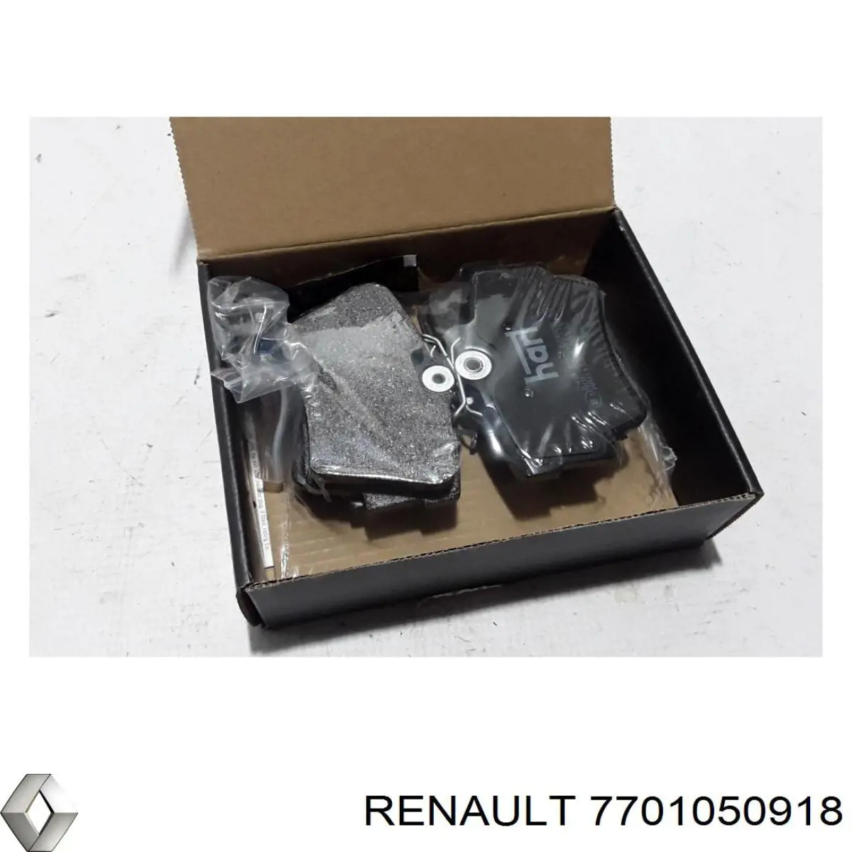 Колодки гальмові задні, дискові 7701050918 Renault (RVI)