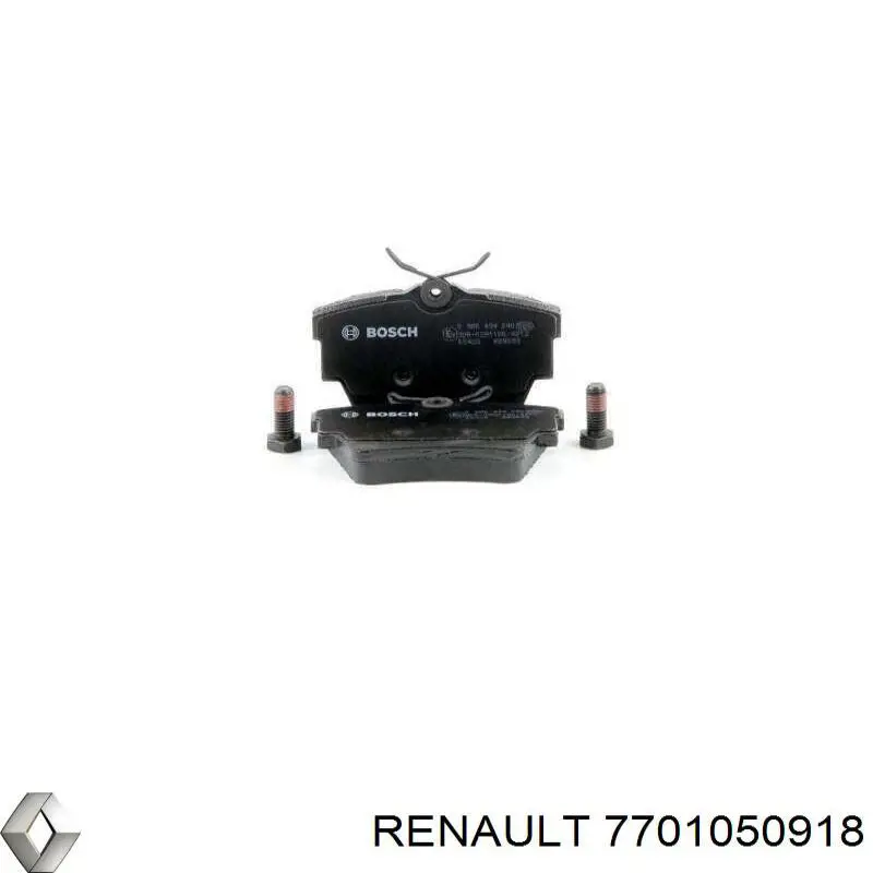 Купити 7701050918 Renault (RVI) Задні колодки