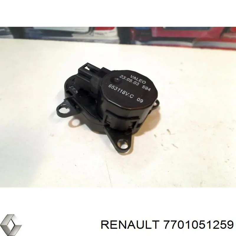 Двигун заслінки печі Renault (RVI) 7701051259 ціна, від  