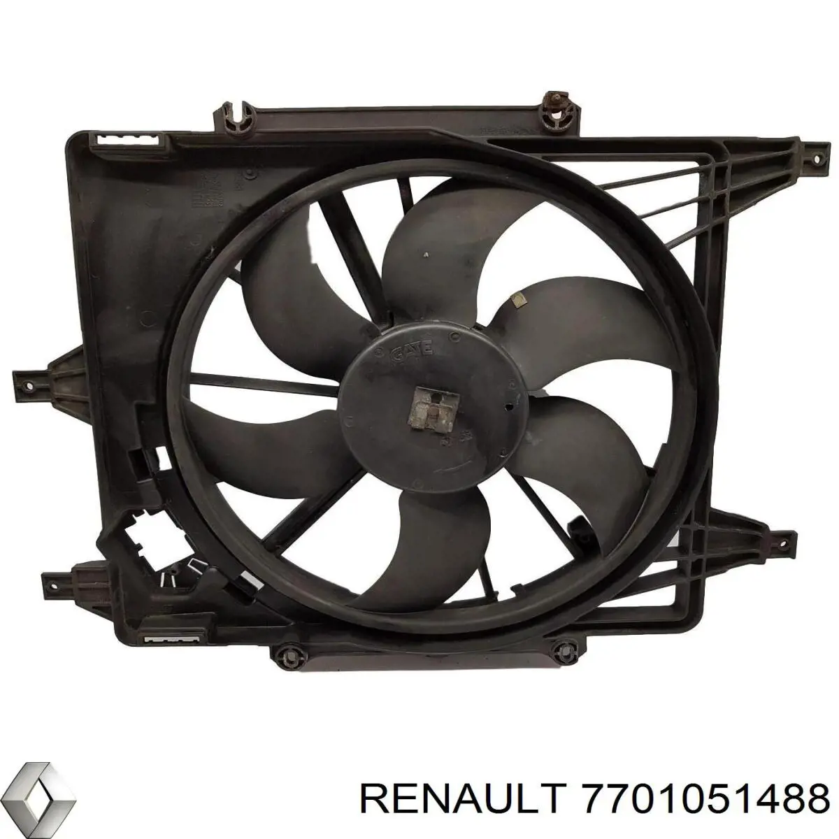 7701051488 Renault (RVI) Облицювання рамки радіатора