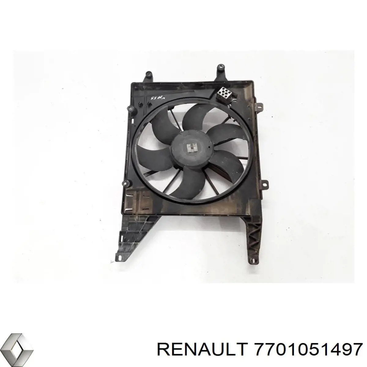 7701051497 Renault (RVI) Облицювання рамки радіатора