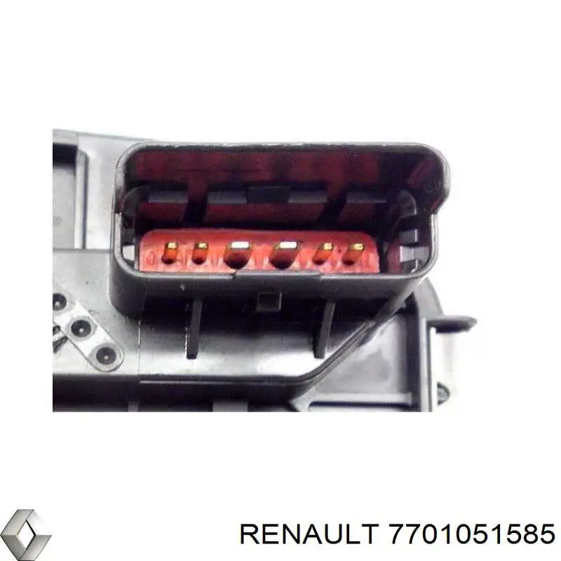 Купити 7701051585 Renault (RVI) Дросільна заслінка