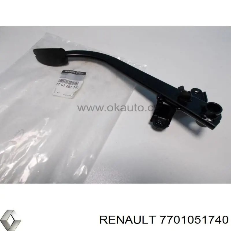 Педаль і привід управління зчепленням Renault Trafic II фургон (FL) (2001 - 2014) ціна, від 81.35 USD