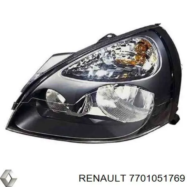 Фара Renault (RVI) 7701051769 ціна, від 37.99 USD