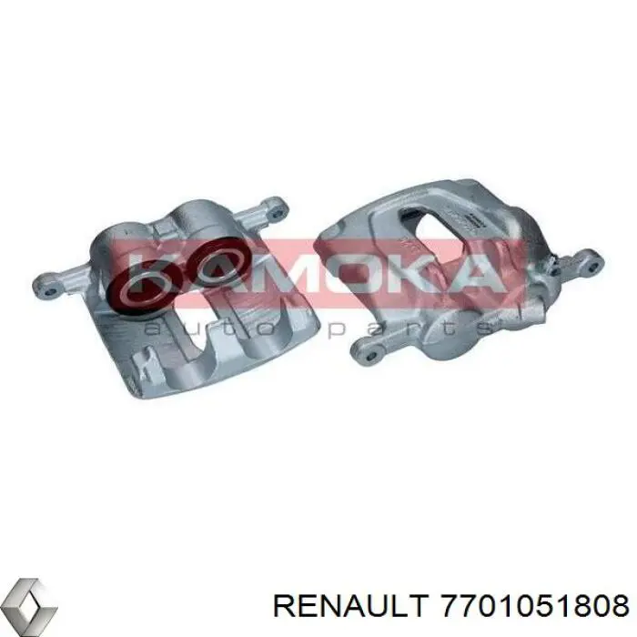 Супорт гальмівний, передній, правий Renault (RVI) 7701051808