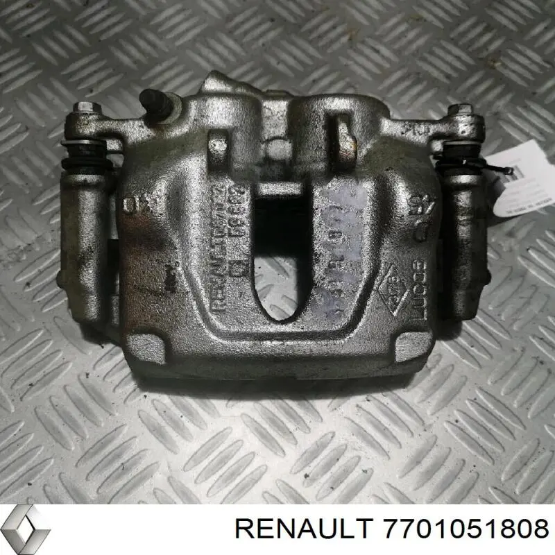 Супорт гальмівний передній правий 7701051808 Renault (RVI)