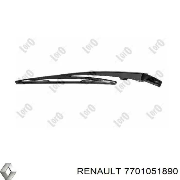 7701051890 Renault (RVI) Важіль-поводок двірника заднього скла