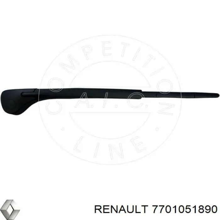 Важіль-поводок склоочисника заднього скла Renault (RVI) 7701051890