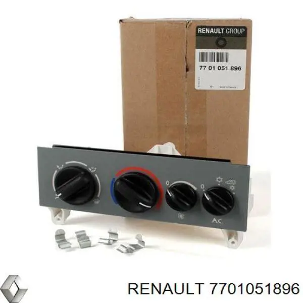 Регулятор вентилятора обігрівача Renault (RVI) 7701051896 ціна, від 69.67 USD