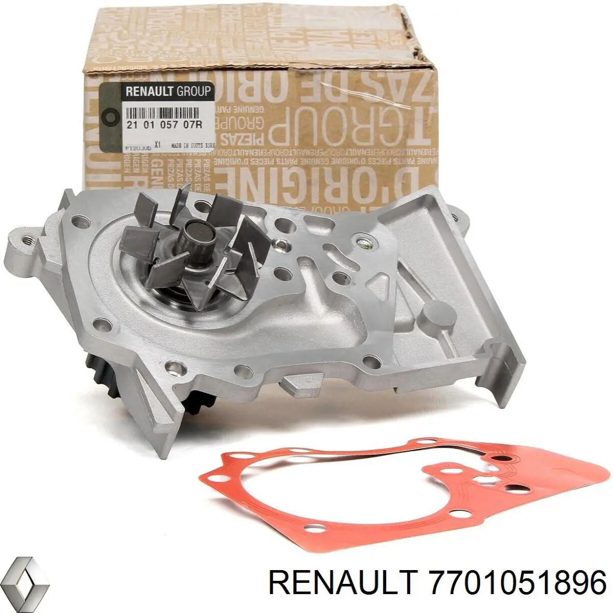 Купити 7701051896 Renault (RVI) Блок управління пічкою
