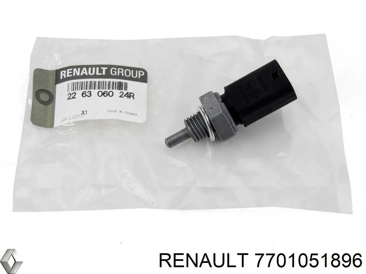 Блок управління режимів опалення / кондиціонування Renault (RVI) 7701051896