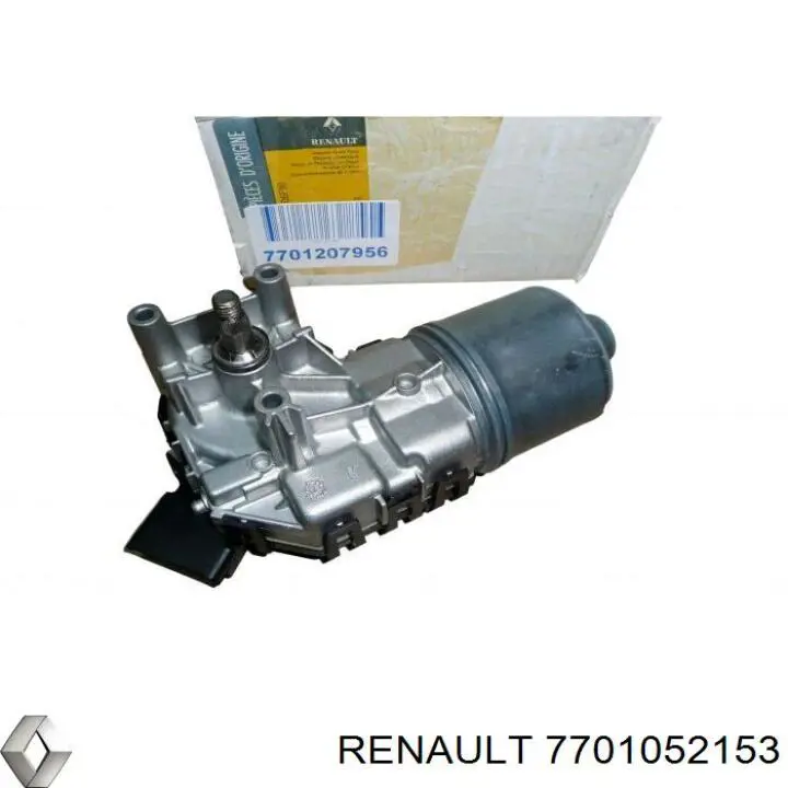 Мотор склоочисника скла (трапеції) Renault (RVI) 7701052153 ціна, від 22.57 USD