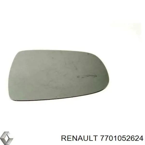 7701052624 Renault (RVI) дзеркальний елемент дзеркала заднього виду, правого