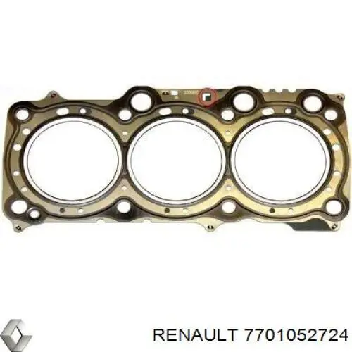 Прокладка головки блока циліндрів (ГБЦ), права Renault (RVI) 7701052724 ціна, від 64.19 USD