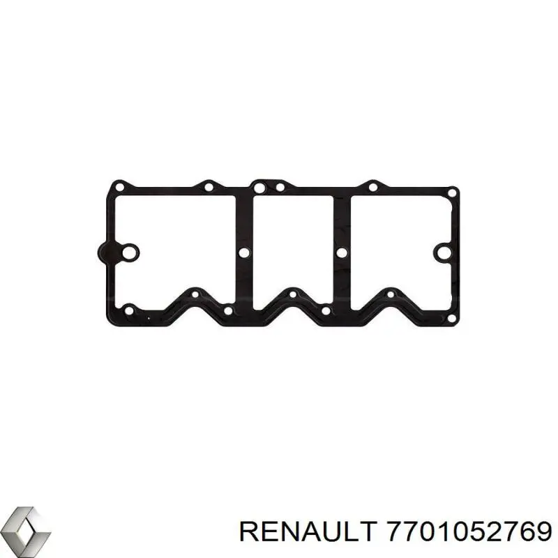 Прокладка картера (постелі) ГБЦ 7701052769 Renault (RVI)