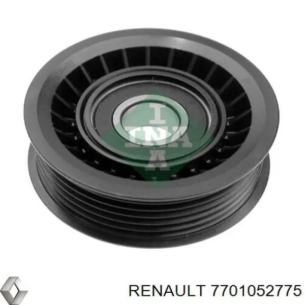 7701052775 Renault (RVI) ролик приводного ременя, паразитний