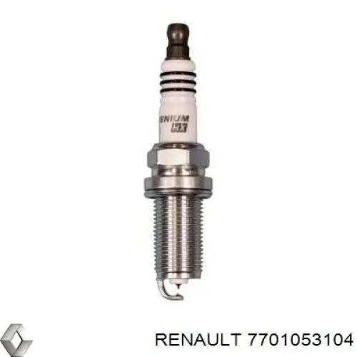 Купити 7701053104 Renault (RVI) Свічка запалювання