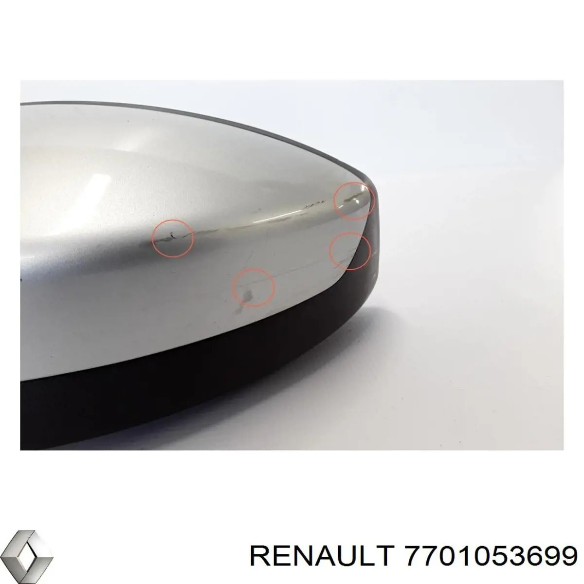 Купити 7701053699 Renault (RVI) Бічне дзеркало заднього виду ліве