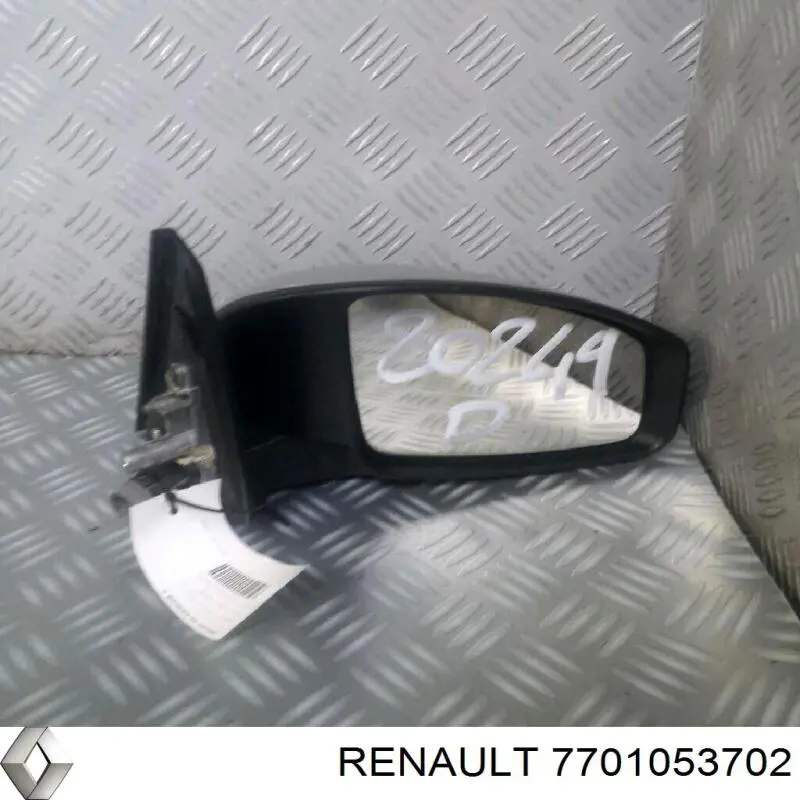 Праве бічне дзеркало Renault (RVI) 7701053702 ціна, від 76.01 USD